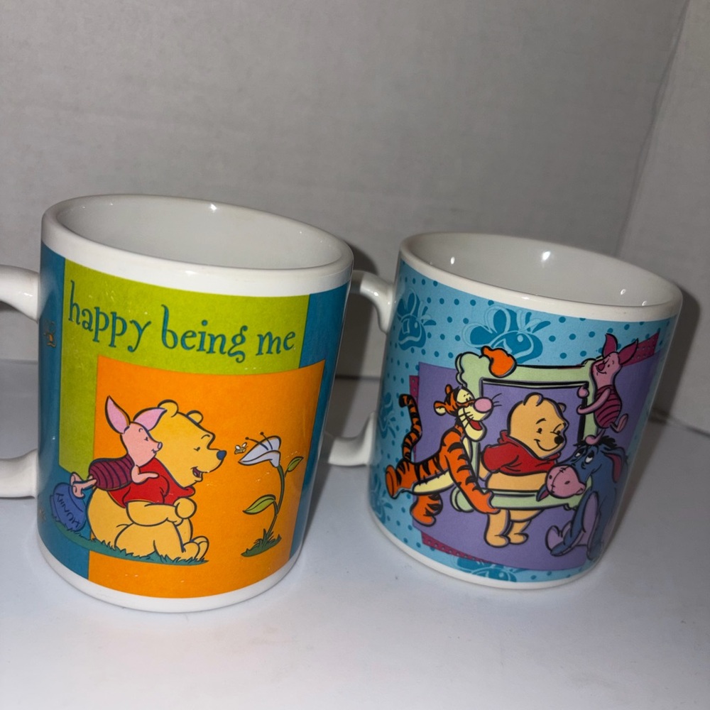 Lot of 2 Winnie the Pooh mugs